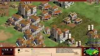 Aoe2 HD: 4v4 MegaRandom (Italians, Casual Game)