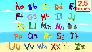 Alphabet, Phonics +More Kids Songs | 2.5 Hours of English Tree TV