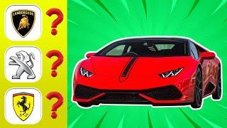 Guess The Car Brand By Car  | Most Famous Car Logo Quiz 