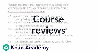 2 Course reviews