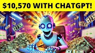 How To Make Money FAST with ChatGPT FREE (Make Money Online 2024)