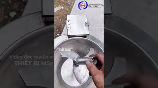 Cận cảnh máy xay giò chả 3kg tại xưởng