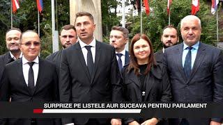 Surprize pe listele AUR Suceava pentru Parlament