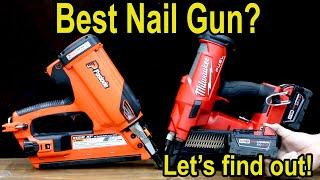 Best Nail Gun? Nailing Power in Wood & Composite Decking, Speed, Tip Grip, Noise, Weight