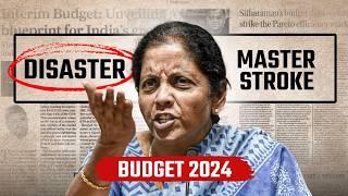 Budget 2024 : Biggest Mistake or a Masterstroke by the Modi govt? | Complete analysis
