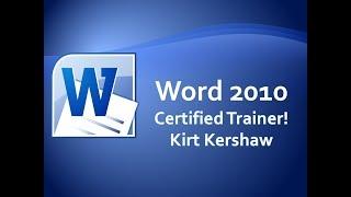 Microsoft Word 2010 Tutorial for Beginners – How to Use Word Part 1