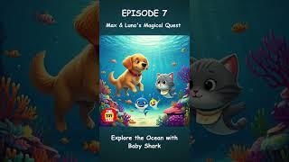 Max and Luna with Baby Shark Explore the Ocean!  (Episode 7)