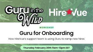 How HireVue's Support Team is Using Guru to Onboard New Hires