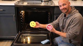 How to Clean Your ENTIRE Oven FASTER - Top, Sides and Bottom of Oven