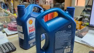 SHELL  HELIX 10W-40 прибежал в Россию по дешевой цене! - SHELL Великобритании производства Германии.