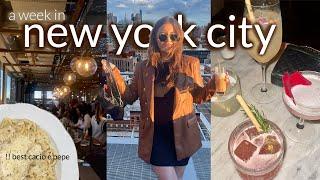 NEW YORK CITY VLOG 2021 | best Italian food, rooftop bars, trendy speakeasy