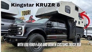 Tour of the Kingstar KRUZR 8 expedition truck camper.