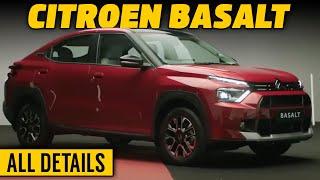 Citroen Basalt is here | New citroen basalt launched | Coupe suv from citroen to compete tata curvv