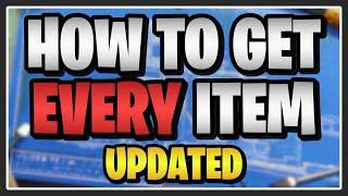 How to get EVERY ITEM in Fortnite Save the World UPDATED