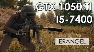 PUBG | GTX 1050 Ti + i5-7400 | Comfortable Settings | Erangel Map | 1080p