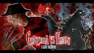 Godzilla vs Freddy Krueger---- KAIJU MOMENTS HALLOWEEN SPECIAL---