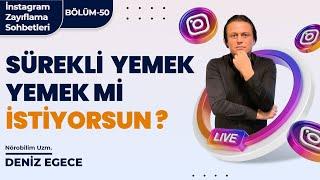 Sürekli Atıştırma Hissi Nedir ? Deniz Egece Anlatıyor (İnstagram Zayıflama Sohbetleri) BÖLÜM-50