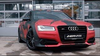 Винилография Audi S8 «Nera studio» | Москва Тюнинг