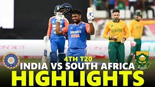 India vs South Africa Highlights 4th T20 2024 | IND VS SA