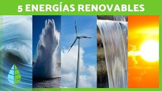 5 TIPOS de ENERGÍAS RENOVABLES y Cómo Funcionan ️