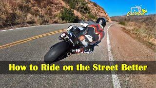 How to Ride Better in the Twisties and on Track Body Position POV Part 1