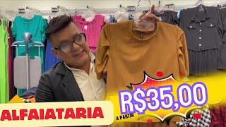 ACHEI NO BRAS - R$35,00 ALFAIATARIA BOUTIQUE COM PREÇO DE MODINHA COMPRE NO FABRICANTE