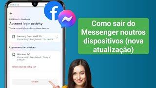 Como sair do Messenger noutros dispositivos 2024 (nova atualização)