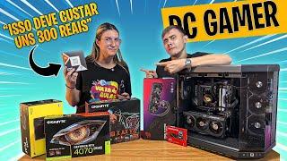 Ela ajudou a montar um PC GAMER de RICO c/ Ryzen 7 9800X3D