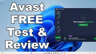 Avast FREE Antivirus Test & Review 2023 - Antivirus Security Review - Security Test