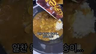 카레가 이렇게 간편한 요리였다구?? 너무 맛있는 2분 카레!!!