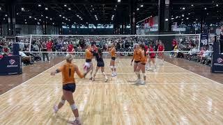 2023 USAV National Championship - Idaho Crush 16 Bower vs Northern Lights 16-1