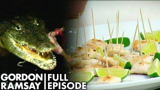 Gordon Ramsay Tries Crocodile | The F Word Full Episode