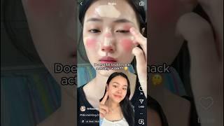 Blush Hack⁉️ #shorts #xiaohongshu  #douyinmakeup