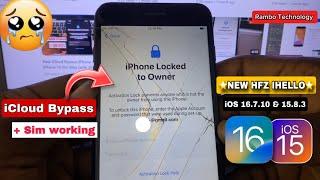 NEW HFZ iHello iCloud Bypass iPhone 6S-X & iPads with Signal/Sim iOS 16.7.10/15.8.3 Windows/Mac