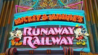 Mickey & Minnie's Runaway Railway 2024 - Disney's Hollywood Studios Ride at Walt Disney World [4K]