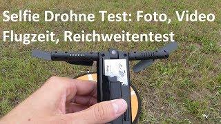 Selfie Drohne Test: Foto, Video, Reichweite, Flugzeit + -verhalten (Netto Drohne/ Flitt Drohne)