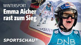 Ski Alpin: Traumtag für Emma Aicher in Kvitfjell | Sportschau