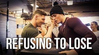 Competing Against The Gymshark Athletes | Arm Wrestle Rematch