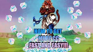 HOW TO GET MORE CC FAST AND EASY (Dragon Ball Legends)