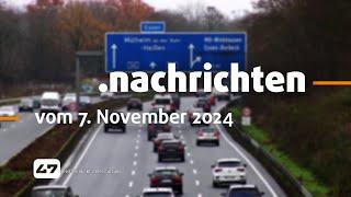 STUDIO 47 .nachrichten | 07.11.2024 | A40 GESPERRT: FAHRBAHNABSACKUNGEN IM BEREICH KREUZ KAISERBERG