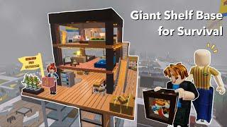 Giant Shelf Base for Survival in Roblox 3008 | House build ideas for 3008