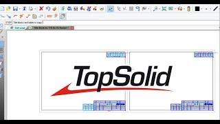 Create Template Drafting TopSolid6