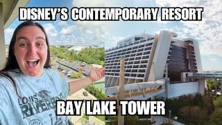 STAYING AT DISNEY’S CONTEMPORARY RESORT! Bay Lake Tower Tour & California Grill Lounge