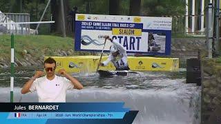 Jules Bernardet / Canoe Semi-Final / 2024 ICF Canoe Slalom World Cup La Seu Spain