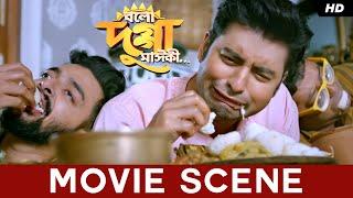 বারো মাসে তেরো পার্বণ | Ankush | Nusraat | Bolo Dugga Maiki | Movie Scene | SVF