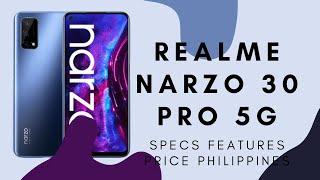 Realme Narzo 30 Pro 5G (MediaTek Dimensity 800U 5G chipset), Specs, Features & Price in Philippines