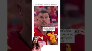 Travis Finding Taylor In The Crowd🫶️ #shorts #traviskelce #taylorswift