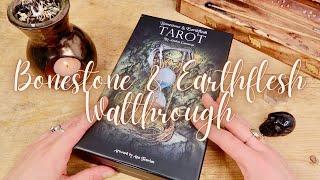 BONESTONE & EARTHFLESH TAROT BY AVALON CAMERON & ANA TOURIAN | WALKTHROUGH & SAMPLE READING