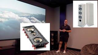 What's The Best Type Of Speaker For My Home Theater? In walls speakers vs Floor Standing Speakers