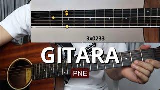 GITARA guitar tutorial (Parokya ni Edgar) plucking, lead guitar, chords